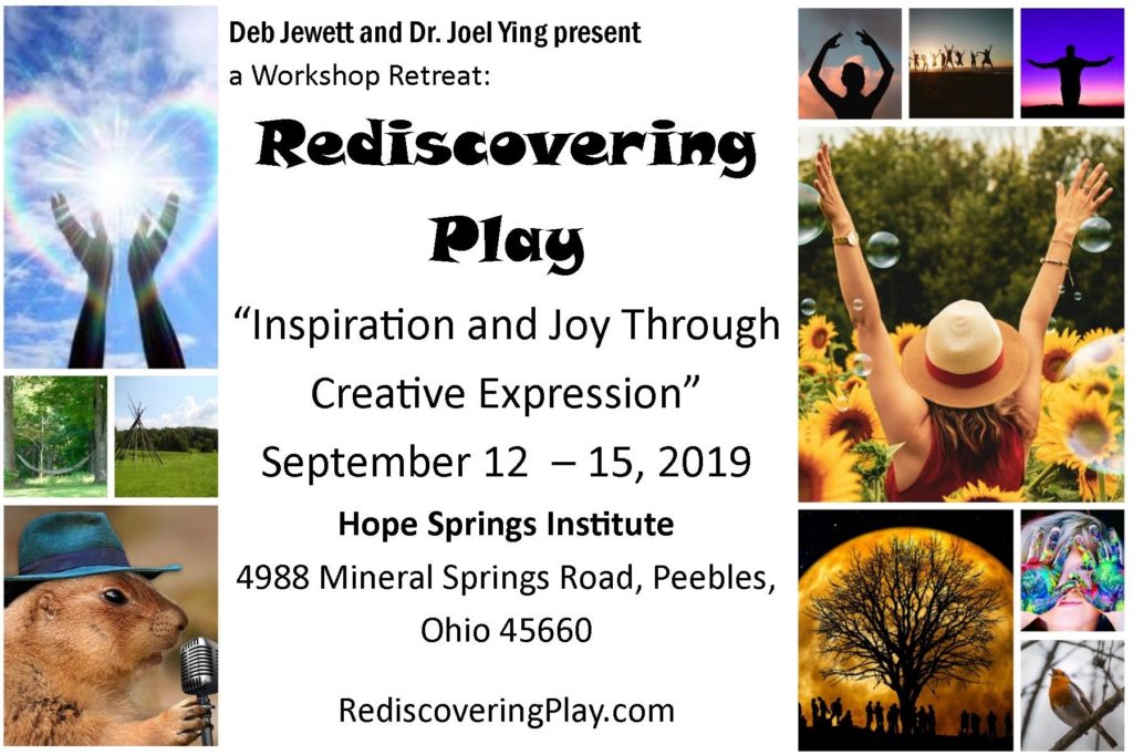Rediscovering Play ~ Come play with us