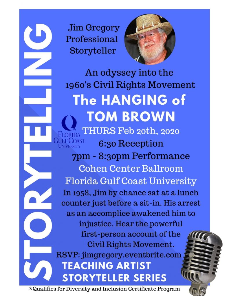 The Hanging of Tom Brown: An Odyssey into the 1960's Civil Rights Movement