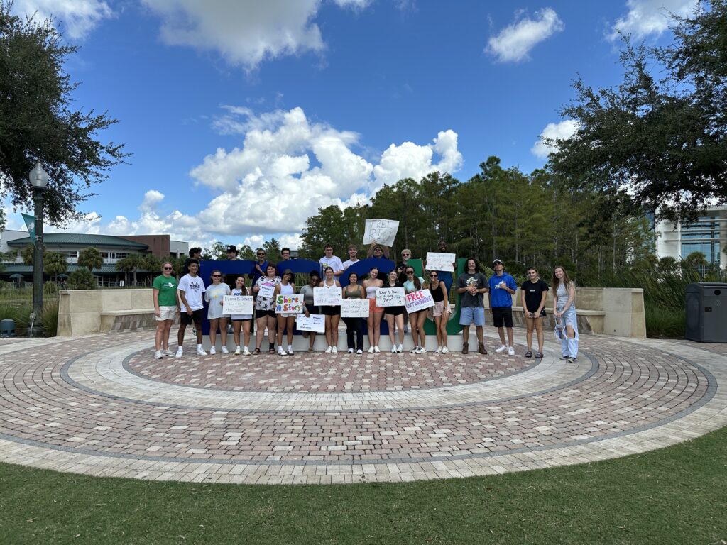 FGCU Sidewalk Talk – A Story Listening Event produced by Dr. Joel Ying